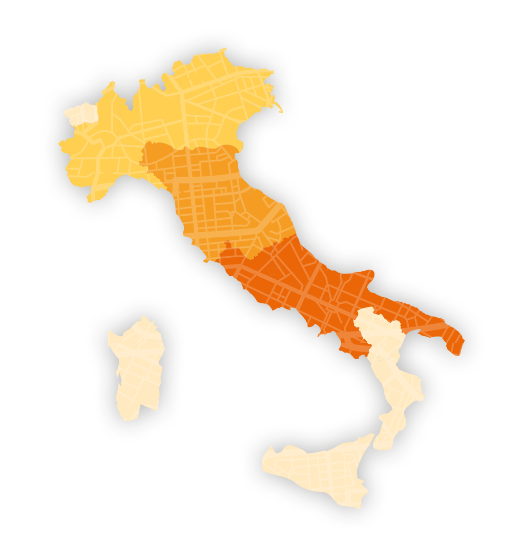 Mappa Servizi Italia Salomone Trasporti